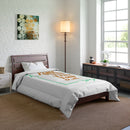 Peace Blooms When You Trust Your Path Comforter-8