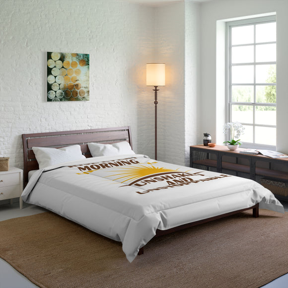 Rise Every Morning Like the Sun Comforter