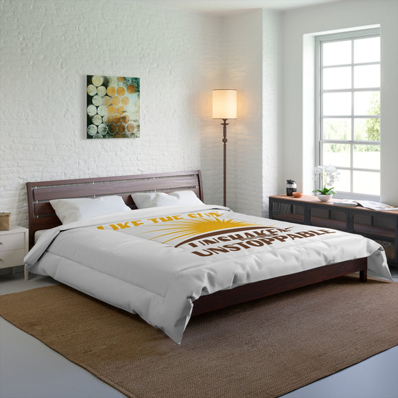 Rise Every Morning Like the Sun Comforter