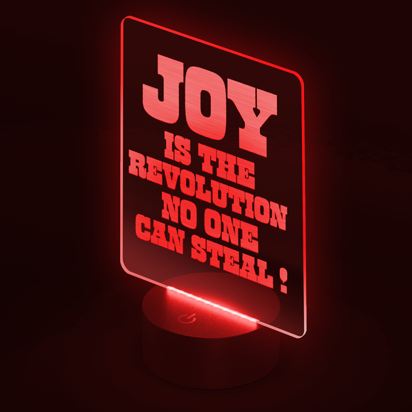 Joy_Is_A_Revolution_No_One_Can_Steal_Rectangle_Dark_Angle_Red_Mockup.png