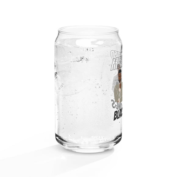 Melanated Black Kings Can - shaped glass - Bold Infinity.store