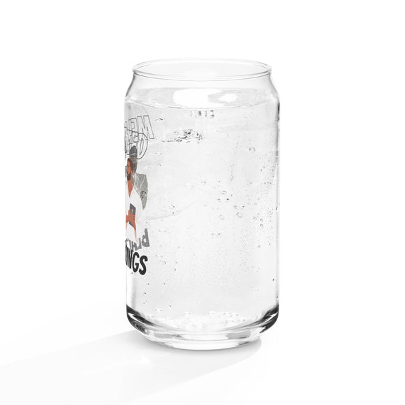 Melanated Black Kings Can - shaped glass - Bold Infinity.store