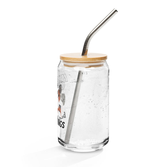 Melanated Black Kings Can - shaped glass - Bold Infinity.store