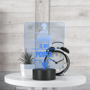 Repeat Black is My Power Acrylic Plaque - Bold Infinity.store