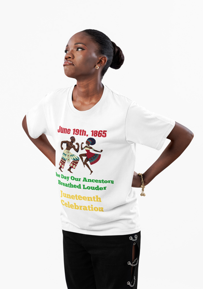 Juneteenth Celebration 1865 Freedom Unisex tee