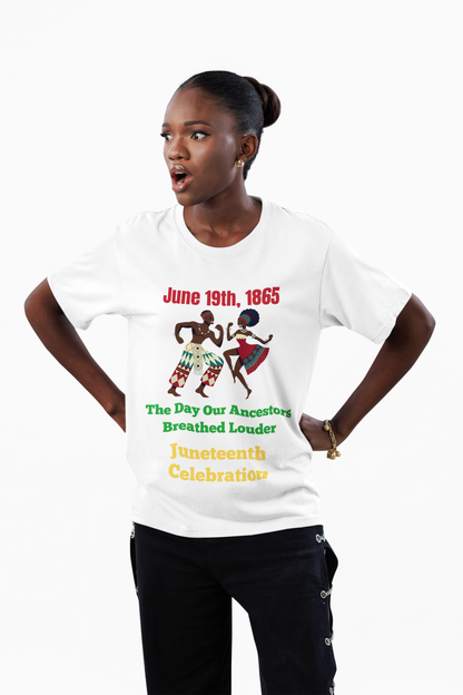 Juneteenth Celebration 1865 Freedom Unisex tee