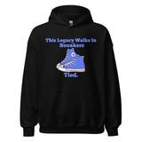 This Legacy Walks In Sneakers Tied Unisex Hoodie