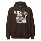 Black Unity Creates Freedom Unisex Hoodie