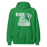 Black Unity Creates Freedom Unisex Hoodie
