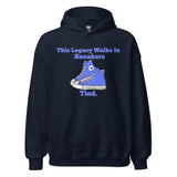 This Legacy Walks In Sneakers Tied Unisex Hoodie