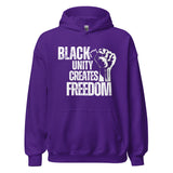 Black Unity Creates Freedom Unisex Hoodie