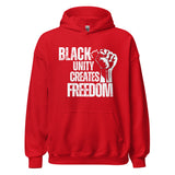 Black Unity Creates Freedom Unisex Hoodie