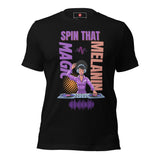 Spin That Melanin Magic Unisex t-shirt