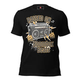 Raised On Boombox Beats Unisex t-shirt