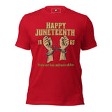 Juneteenth Unisex t-shirt