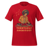 Turntable Architect Unisex t-shirt