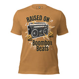 Raised On Boombox Beats Unisex t-shirt