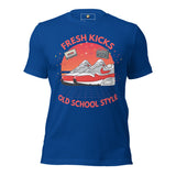 Fresh Kicks Old School Style Unisex t-shirt