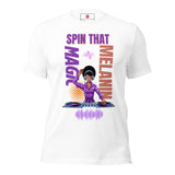 Spin That Melanin Magic Unisex t-shirt
