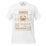 Cancer Zodiac Unisex t-shirt