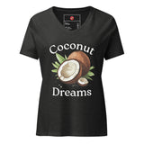 Coconut Dreams Women’s relaxed v-neck t-shirt