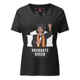 Graduate Queen Women’s relaxed v-neck t-shirt