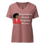 Empowered Women Empower Women Women’s relaxed v-neck t-shirt