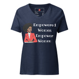 Empowered Women Empower Women Women’s relaxed v-neck t-shirt