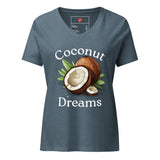 Coconut Dreams Women’s relaxed v-neck t-shirt
