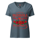 I'm More Than Momma Women’s relaxed v-neck t-shirt