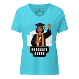 Graduate Queen Women’s relaxed v-neck t-shirt